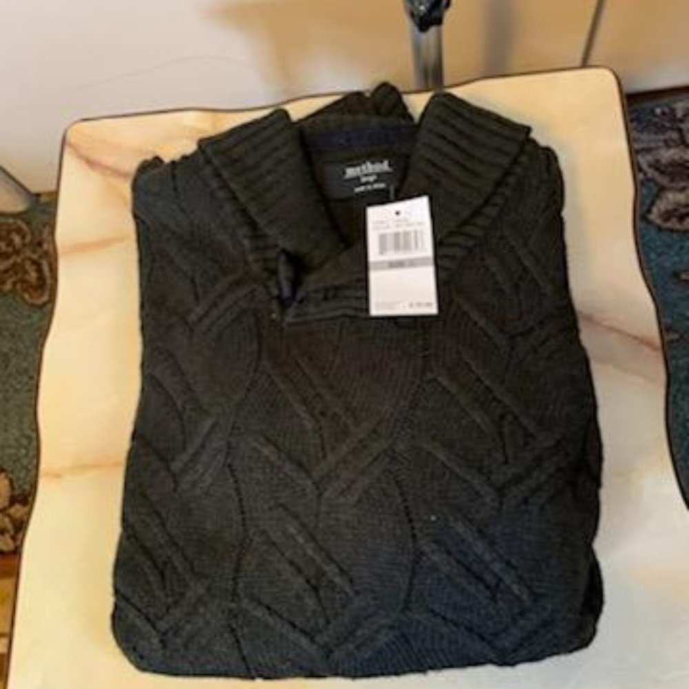 Method Shawl Collar with toggle